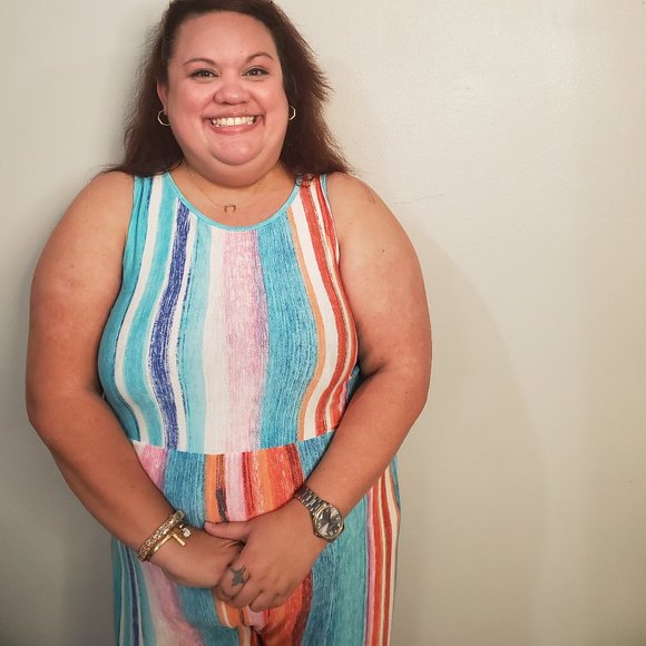 COPY - Multi Color Women's Jumpsuit - Bold & Vi… - Picture 10 of 15